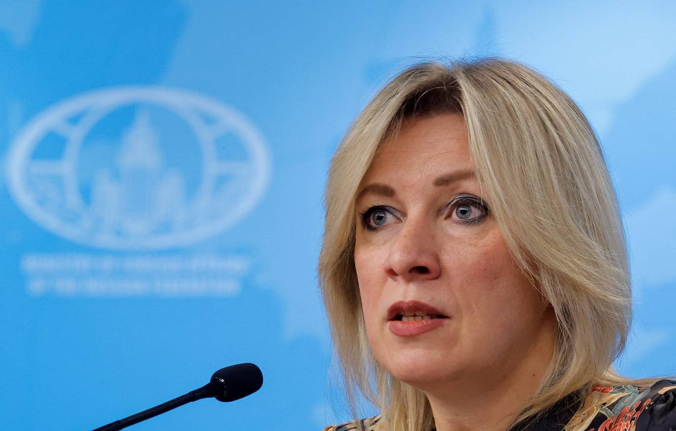 Porta-voz do Ministério das Relações Exteriores da Rússia Maria Zakharova em Moscou (REUTERS/Maxim Shemetov)