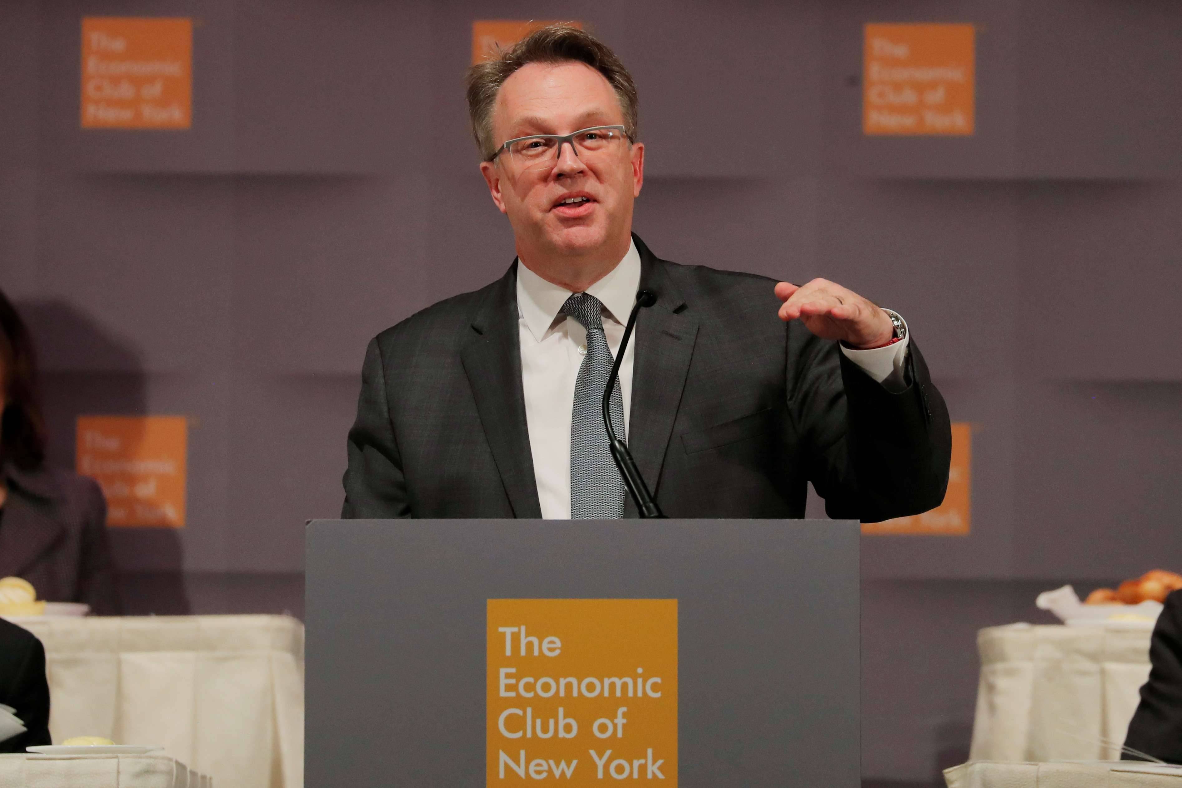 Presidente do Federal Reserve de Nova York, John Williams 06/03/2019. REUTERS/Lucas Jackson/File Photo