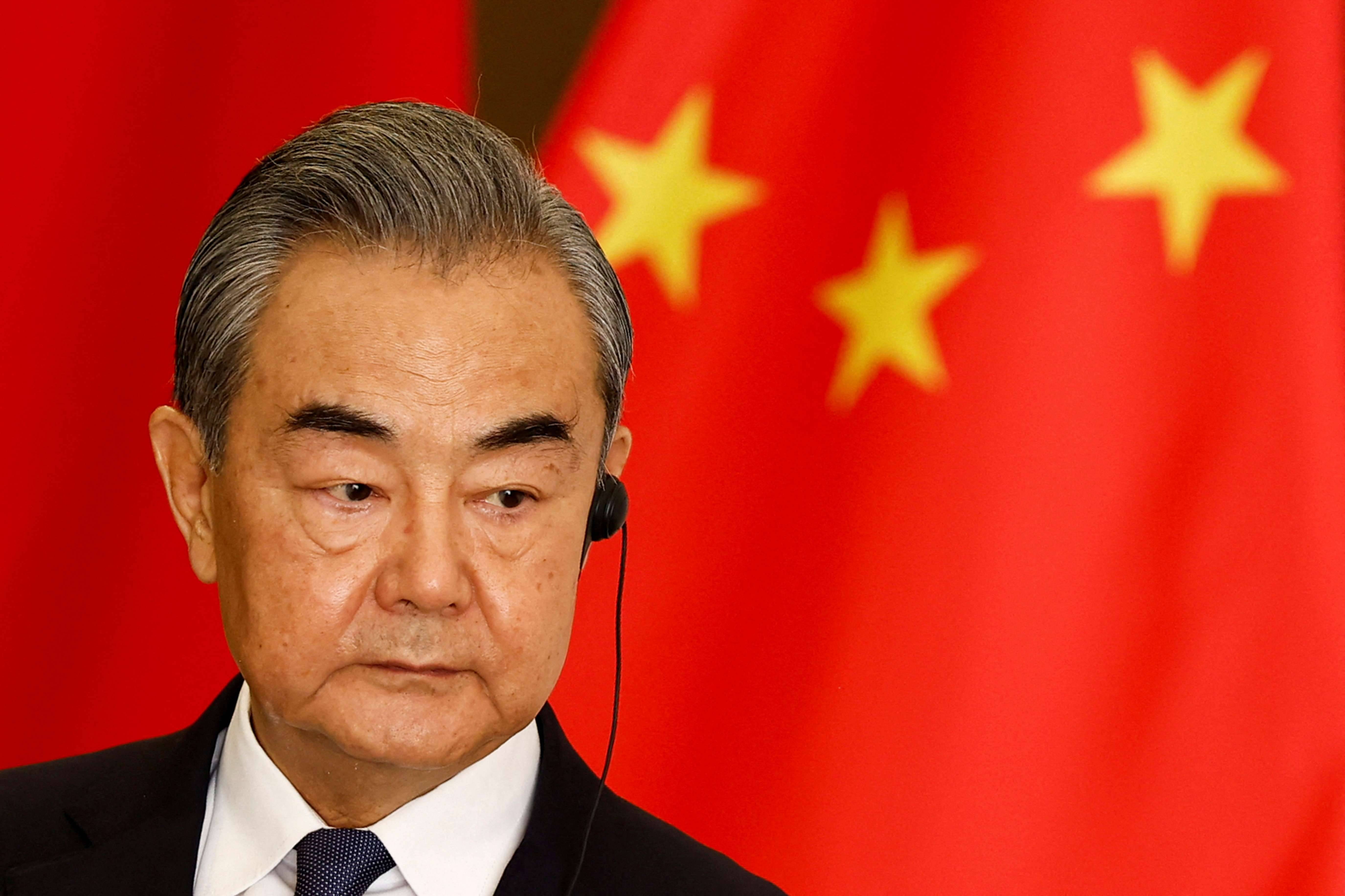 O chanceler chinês, Wang Yi - 18/04/2024 (Foto: Willy Kurniawan/Reuters)