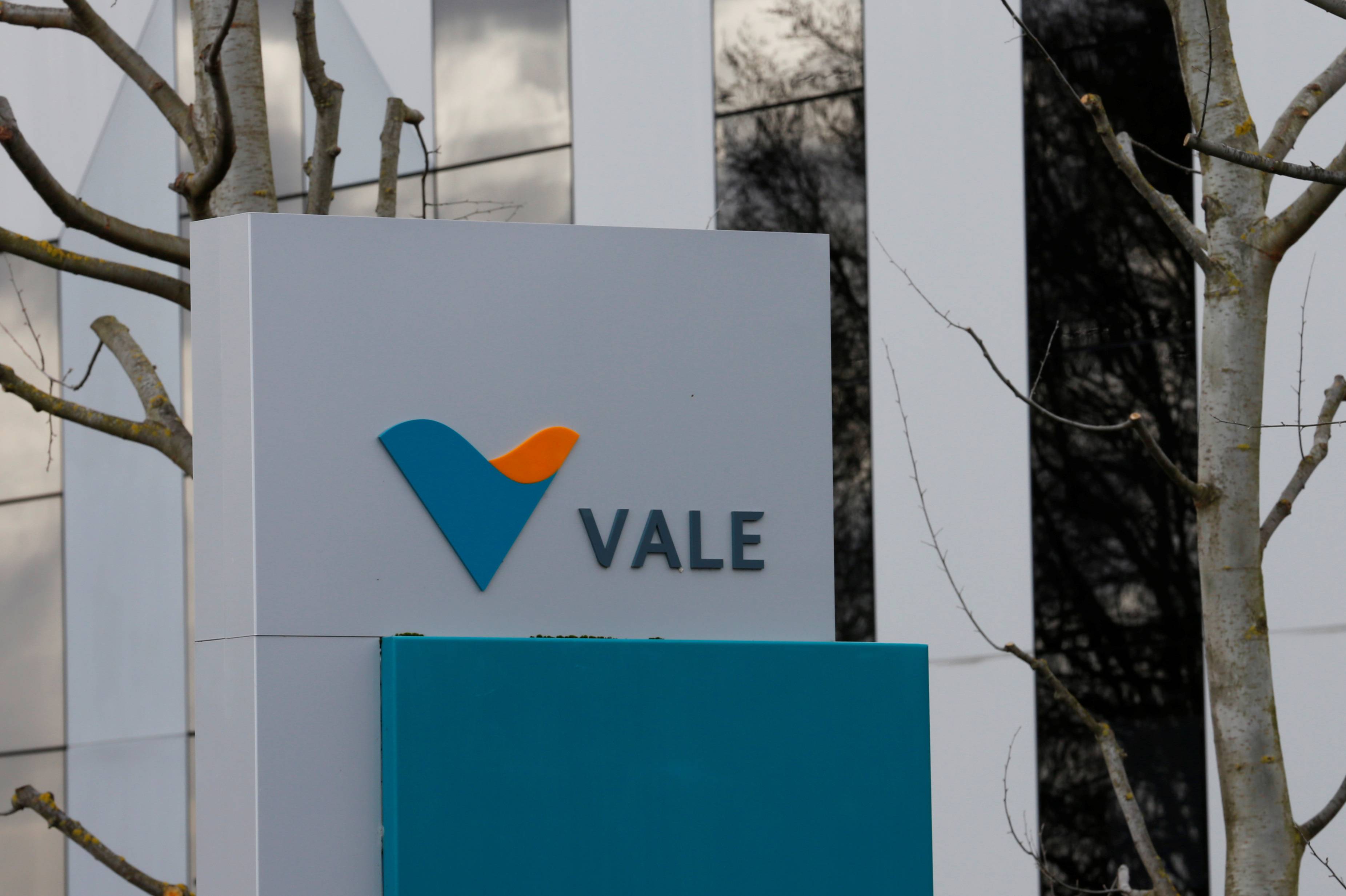 Logo da Vale em escritório na Suíça (REUTERS/Denis Balibouse)