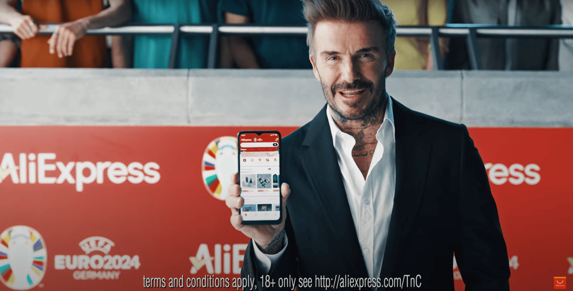 AliExpress contrata David Beckham como embaixador internacional. (Foto: Reprodução/YouTube @AliExpress)