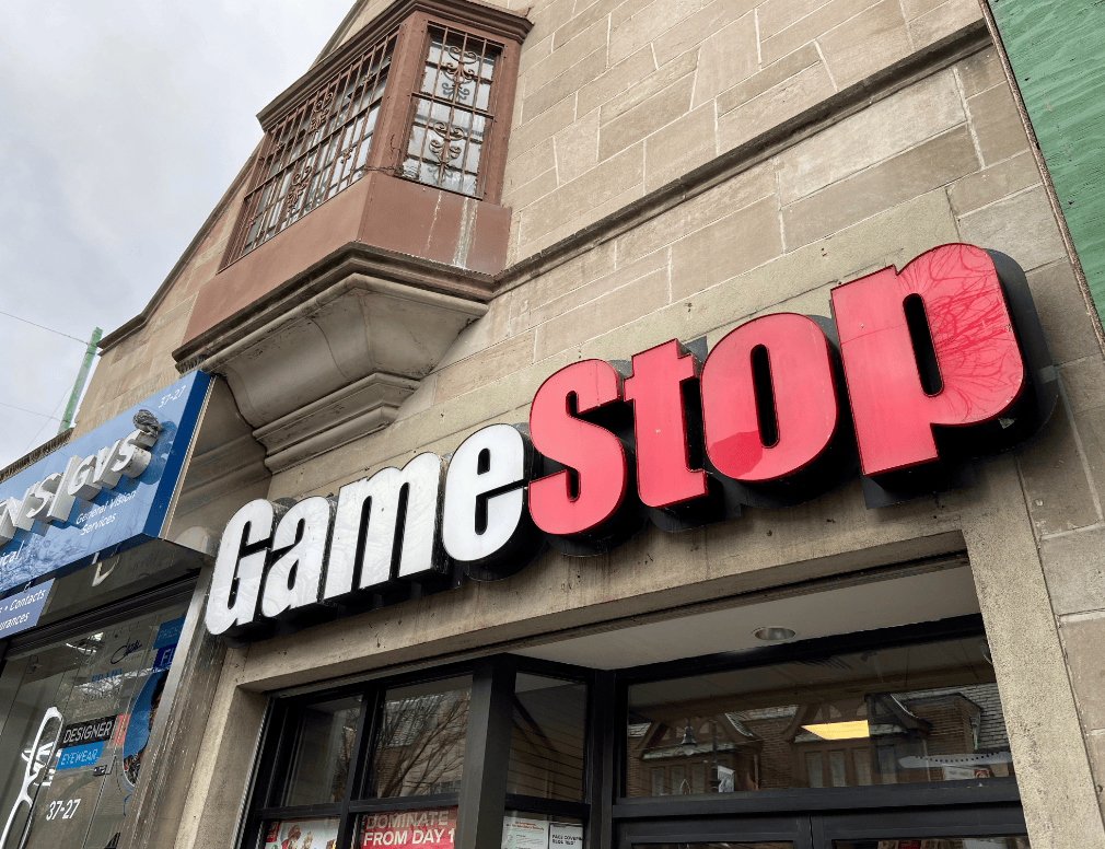 Loja da GameStop em Nova York, EUA