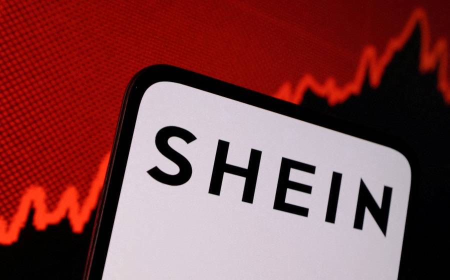 Ilustração mostra o logo da Shein 16/05/2024 REUTERS/Dado Ruvic