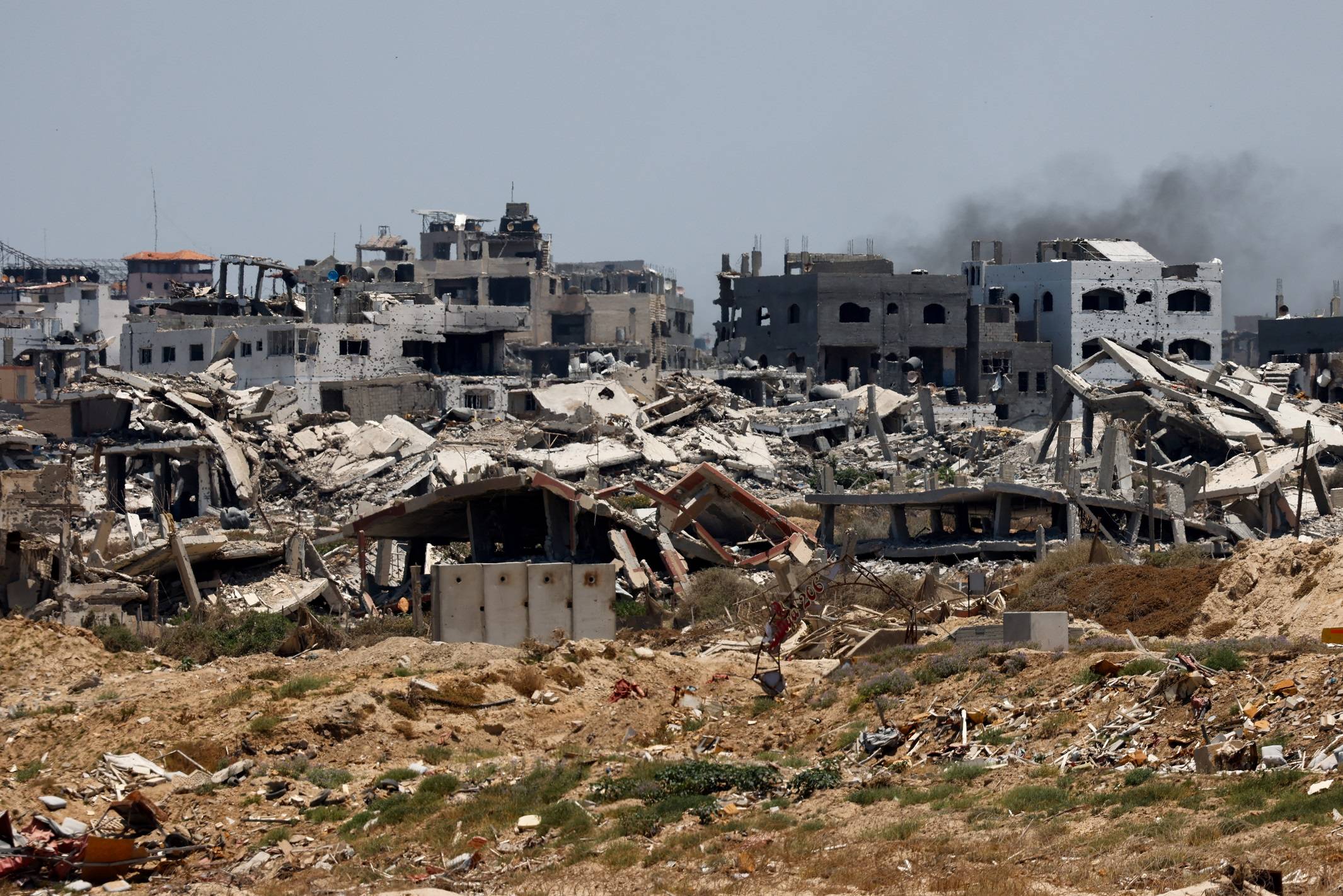 Construções destruídas em Gaza
 25/6/2024   REUTERS/Amir Cohen