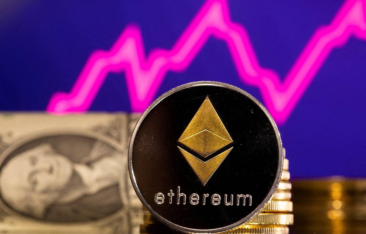 Criptomoeda Ethereum. Foto: (Foto: REUTERS/Ilustração de Dado Ruvic)