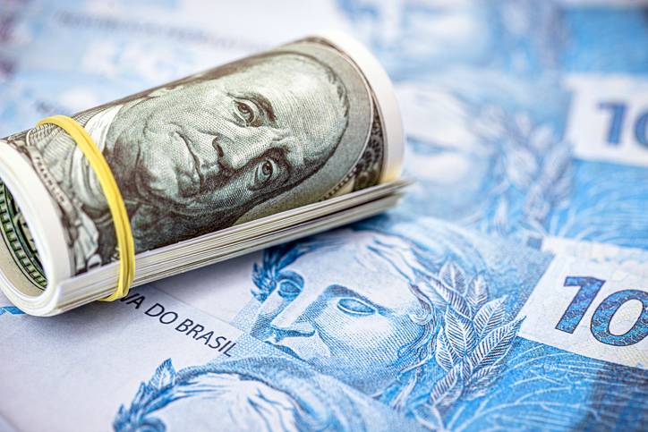Dólar x real. Crédito: RHJ/Getty Images