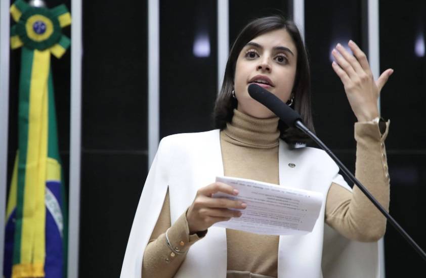 Tabata Amaral, deputada federal pelo PSB (Foto: Mário Agra/Câmara dos Deputados)