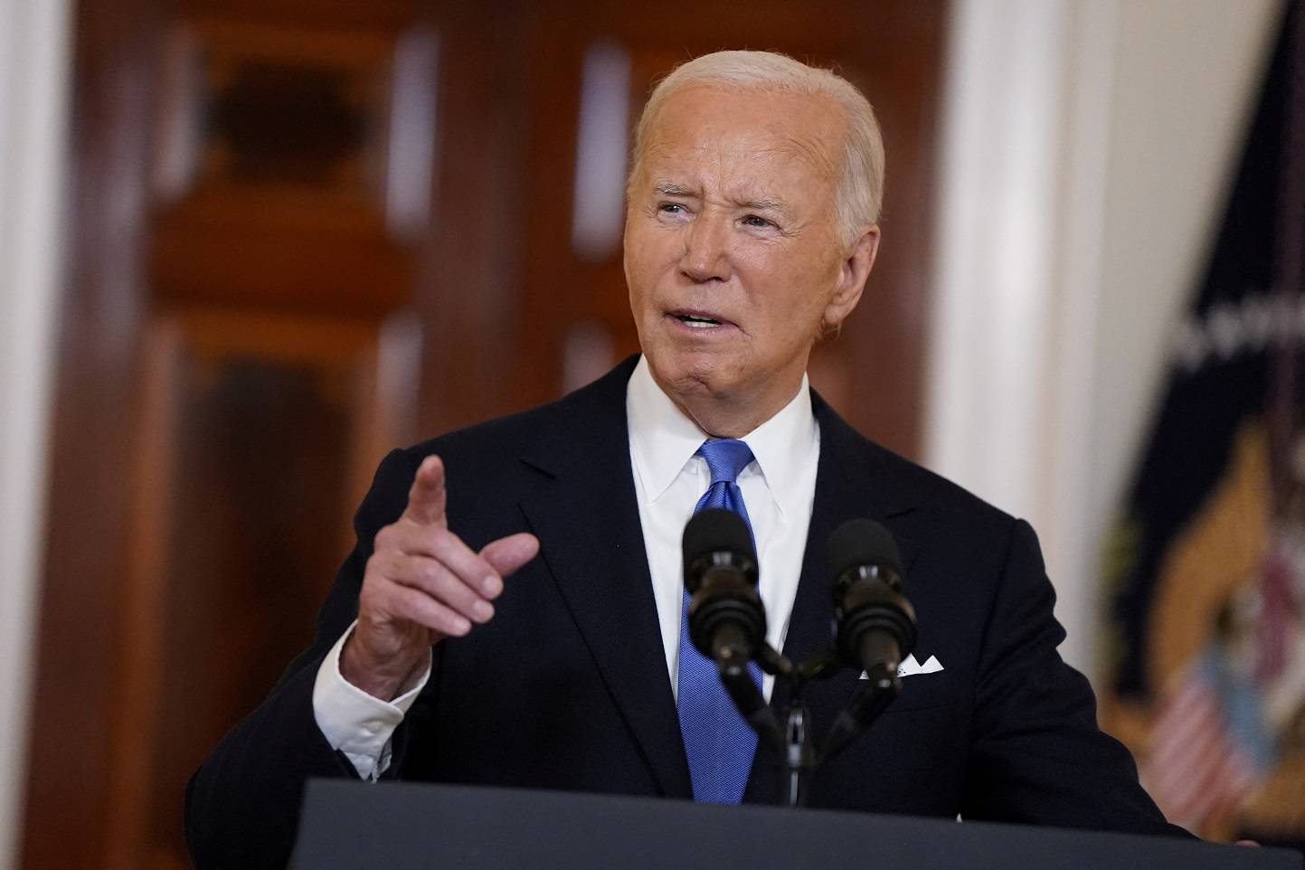 Presidente dos EUA, Joe Biden, na Casa Branca
01/07/2024
REUTERS/Elizabeth Frantz