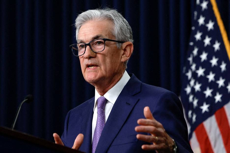 O presidente do Fed, Jerome Powell - 
12/06/2024
(Foto: Evelyn Hocksteinq/Reuters)