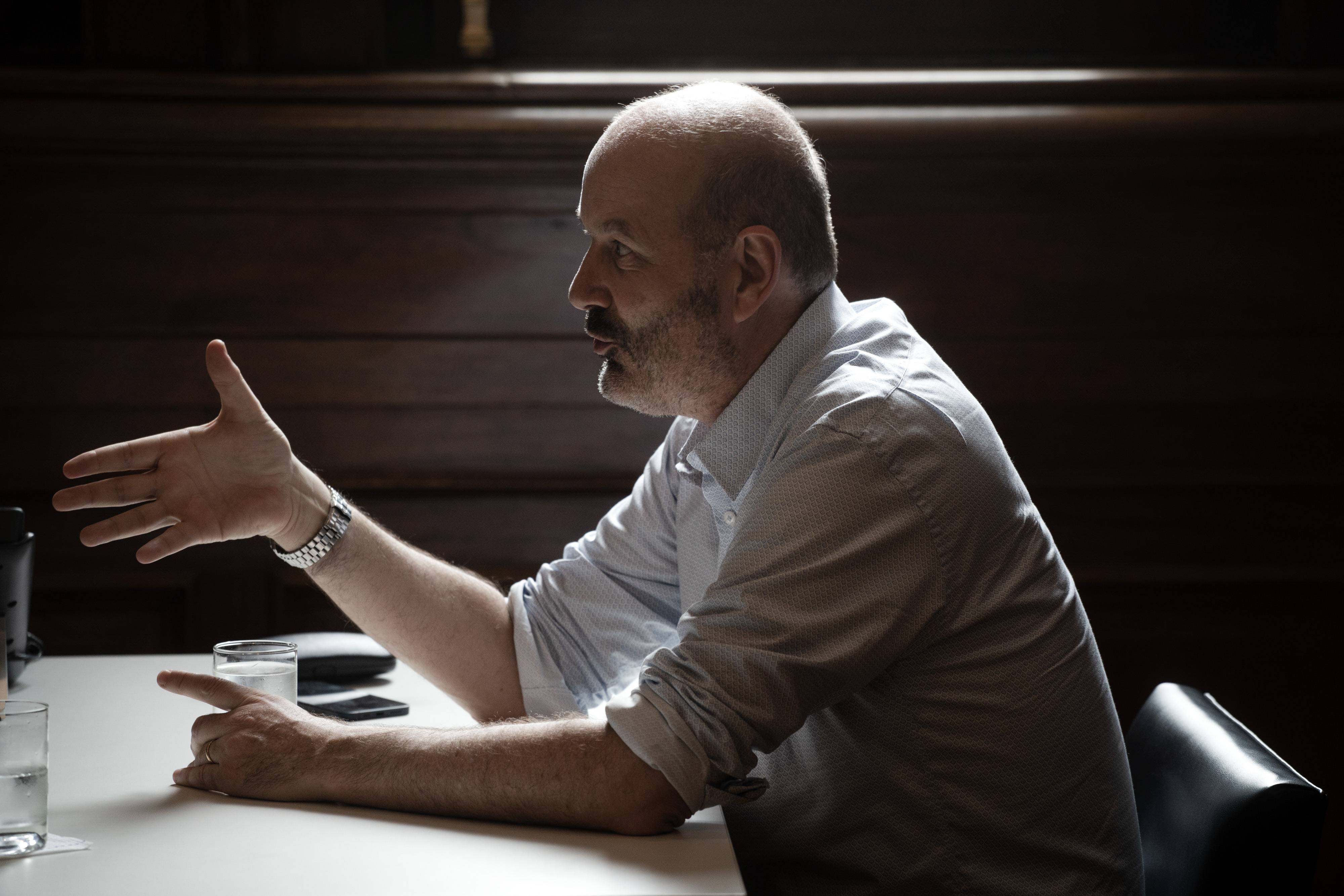 Federico Sturzenegger fala durante uma entrevista em Buenos Aires em 28 de dezembro de 2023 (Pablo E. Piovano/Bloomberg)
