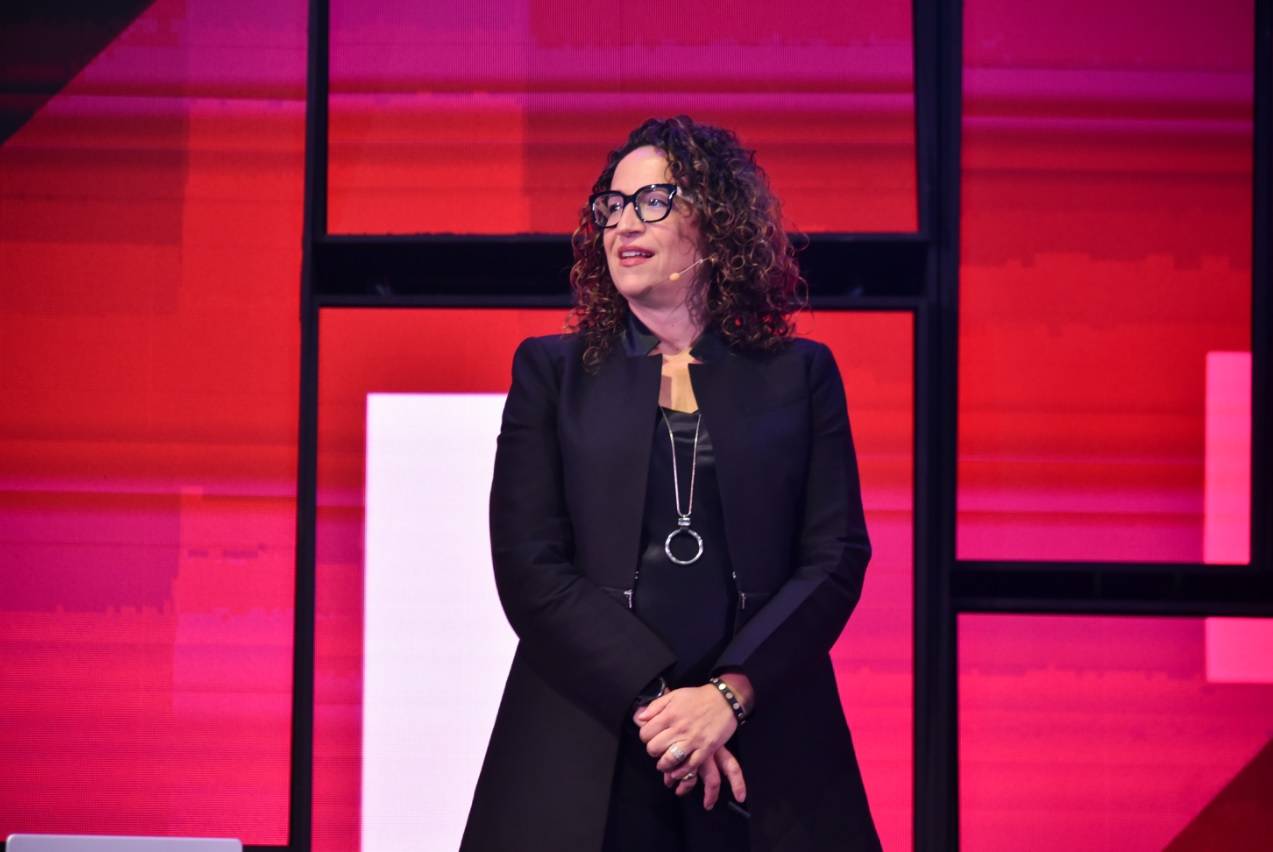 A futurista Amy Webb (Divulgação/ FebrabanTech 2024)
