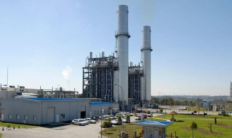 Usina Termoelétrica de Araucária, no Paraná (Divulgação/Ambar)