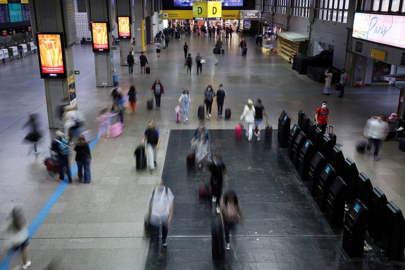 Vista geral do Aeroporto Internacional de São Paulo em Guarulhos, Brasil - 19/12/2022 (Foto: REUTERS/Carla Carniel)