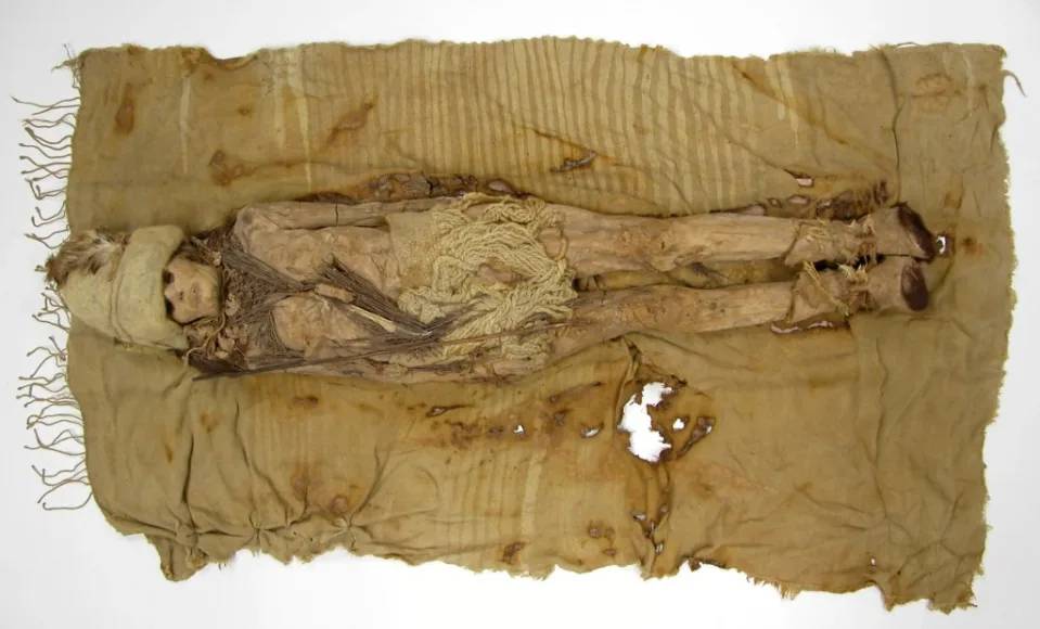 Cientistas descobriram múmias de 3.600 anos acompanhadas por queijo kefir (Divulgação/Wenying Li)