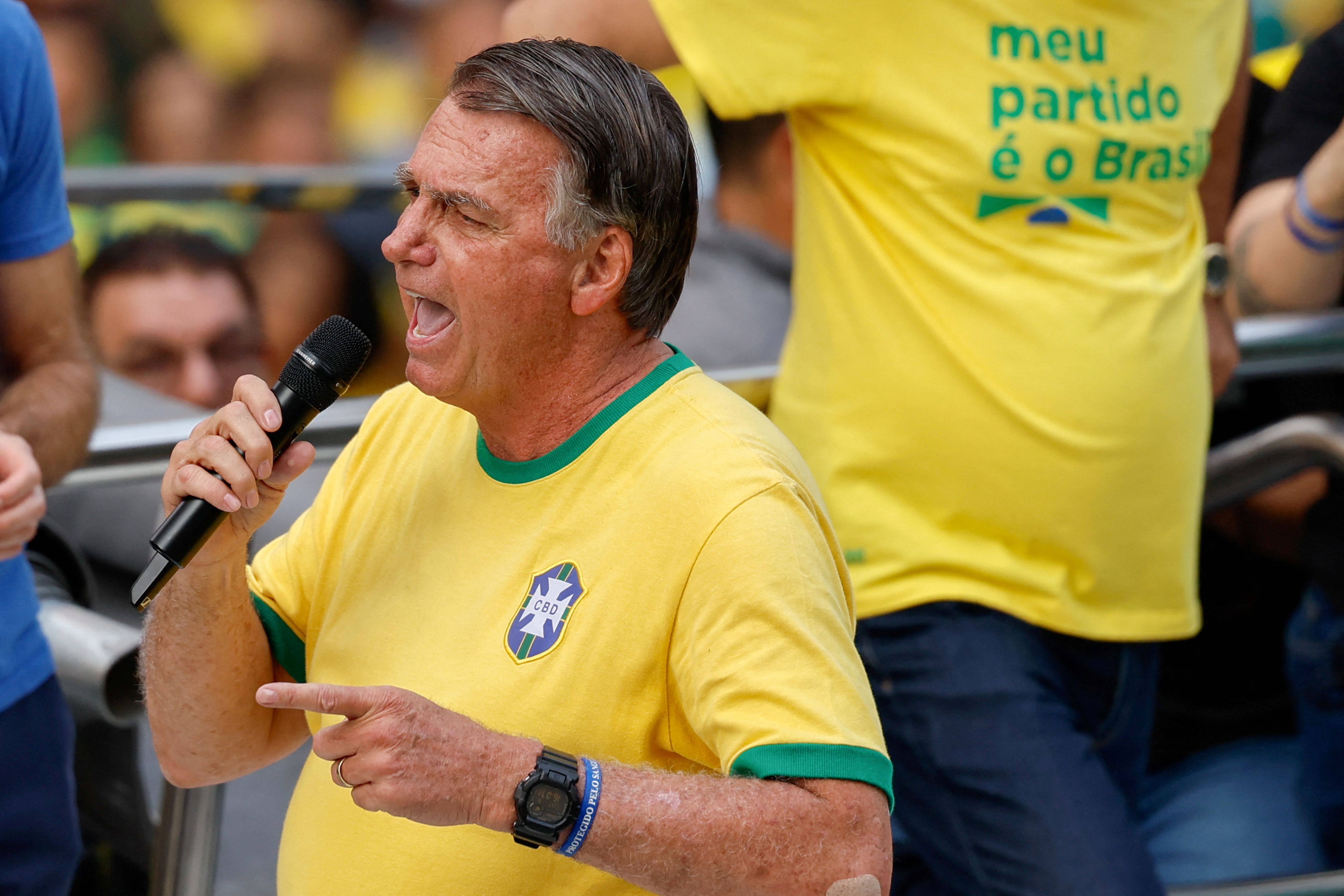 Jair Bolsonaro (PL), ex-presidente da República (Foto: Carla Carniel/Reuters)