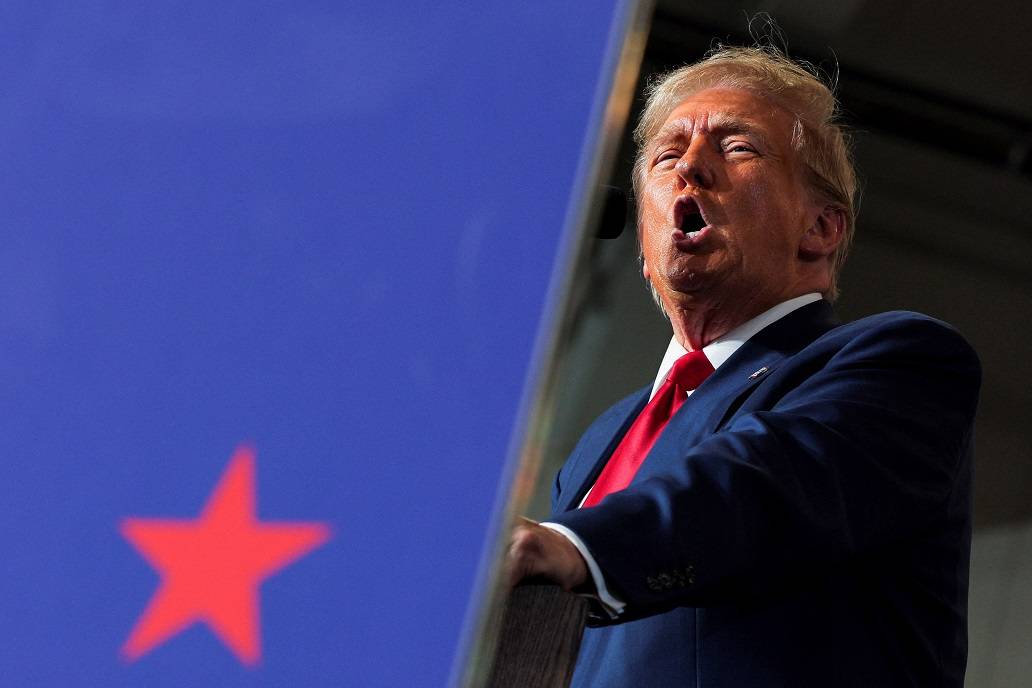 Ex-presidente dos Estados Unidos e candidato republicano à Casa Branca, Donald Trump - 
27/09/2024
(Foto: Brian Snyder/Reuters)