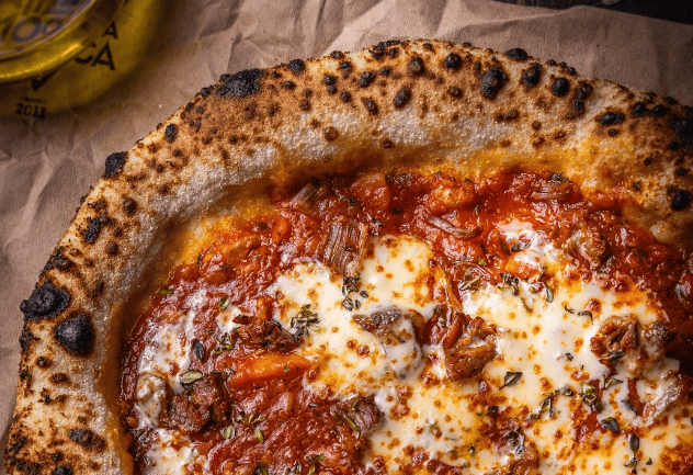 Pizza de Ragu de Ossobuco da pizzaria A Pizza da Mooca (Reprodução/Instagram)