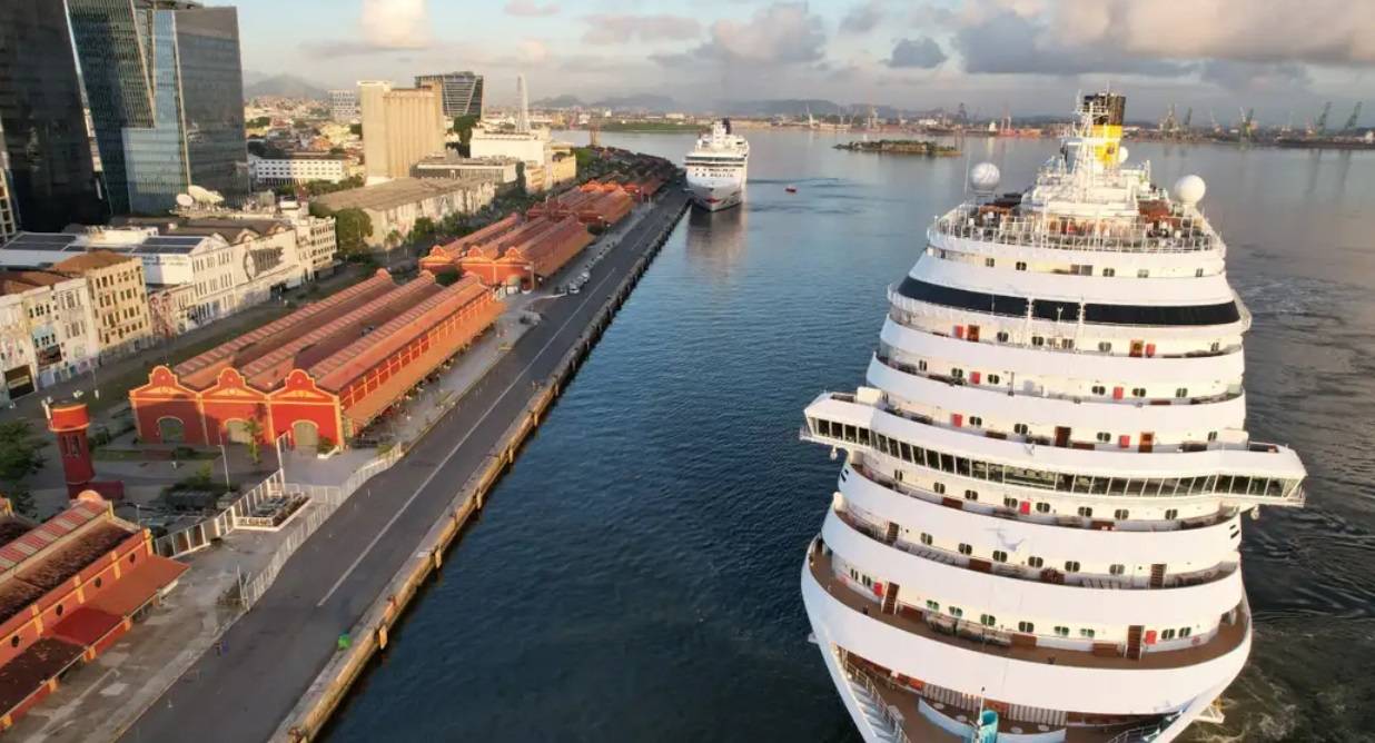 Porto do Rio de Janeiro (RJ) (Foto: Divulgação/PortosRio)