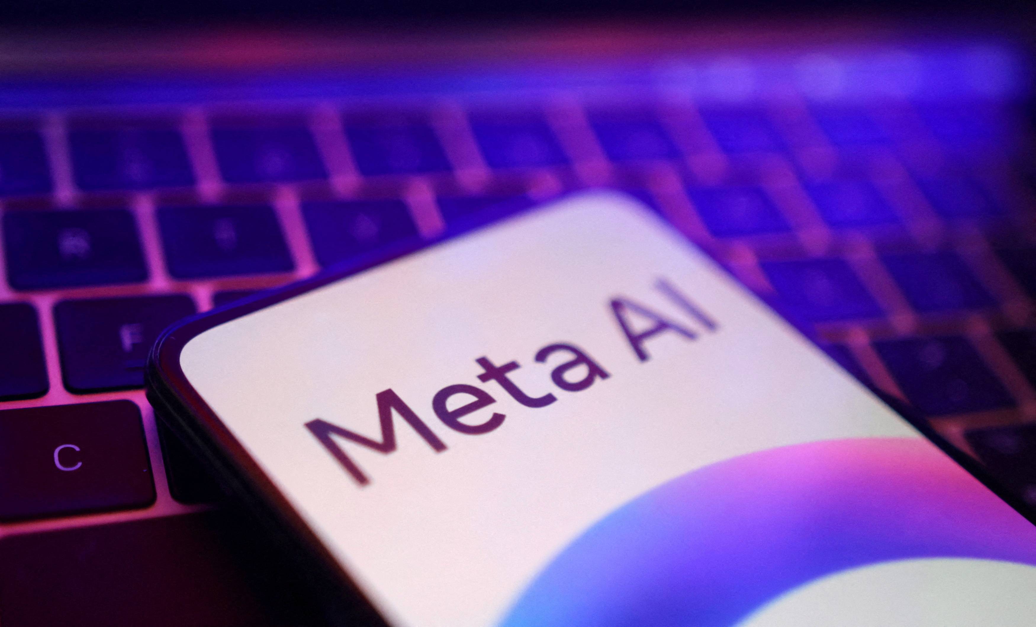 Logo da Meta AI em foto de ilustração
20/05/2024 REUTERS/Dado Ruvic
