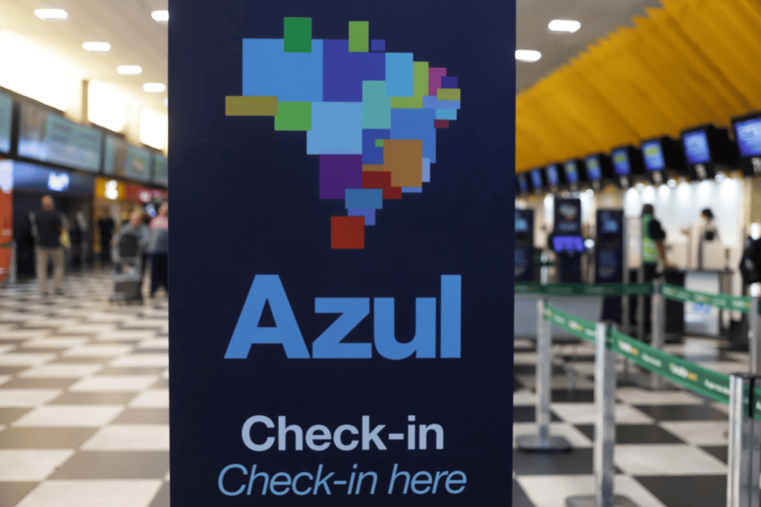 Check-in da Azul em Congonhas 11/03/2020 REUTERS/Rahel Patrasso

