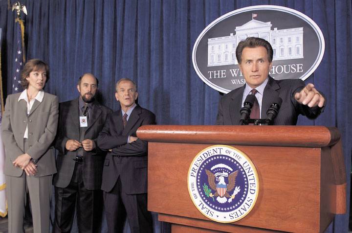Cena da série The West Wing, protagonizada por Martin Sheen (Foto: Reprodução do Instagram/@thewestwing_tv)