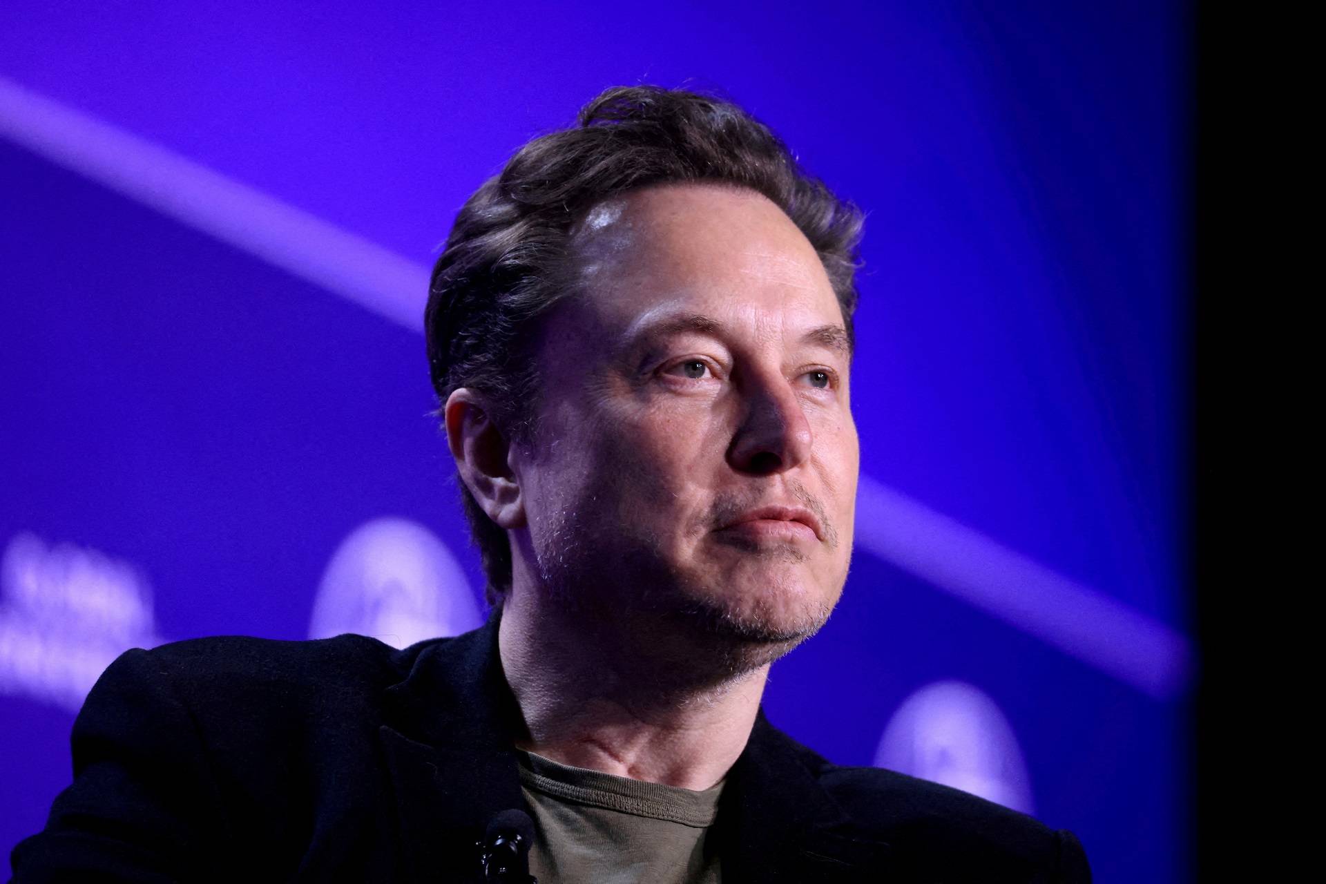 Elon Musk, CEO da SpaceX e Tesla e proprietário da X, na conferência global Milken Conference 2024 no The Beverly Hilton em Beverly Hills, Califórnia, EUA
06/05/2024
REUTERS/David Swanson