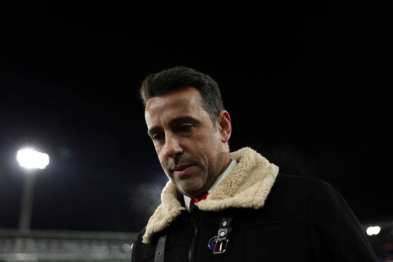 Edu, ex-diretor esportivo do Arsenal, antes de partida contra o Luton Town. REUTERS/David Klein