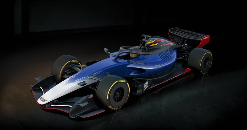 Cadillac vai estrear na Fórmula 1 em 2026. 
(Foto: Reprodução/GM)