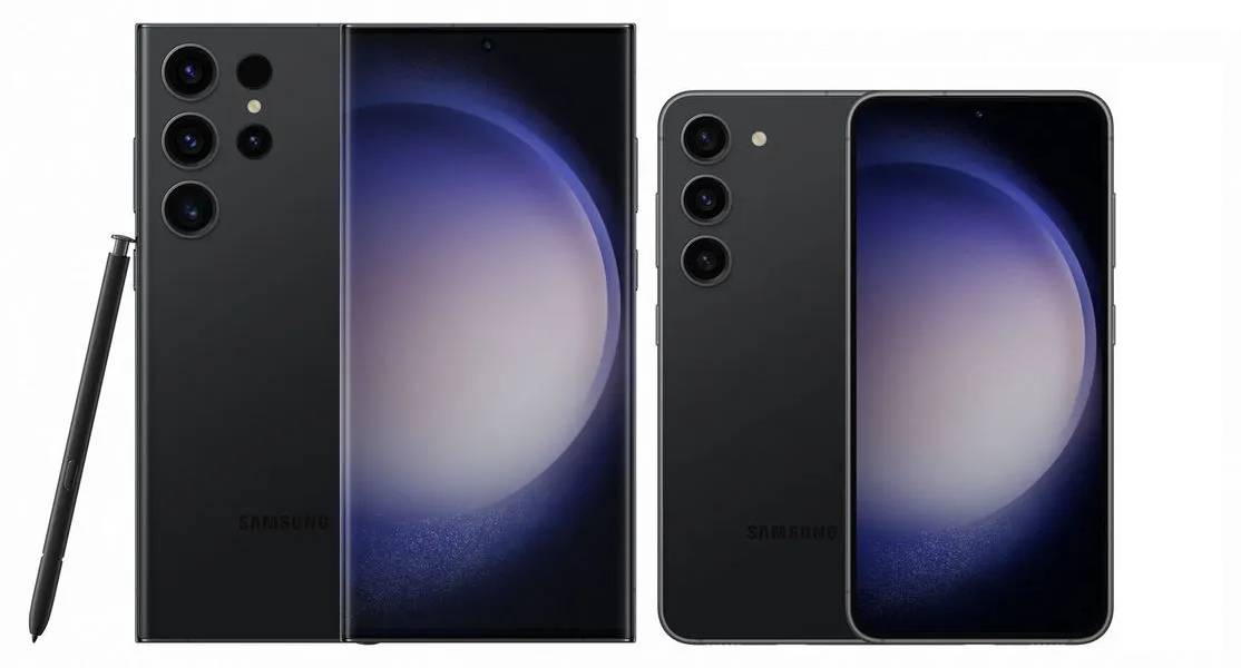 Galaxy S23 Ultra e S23 (Divulgação)