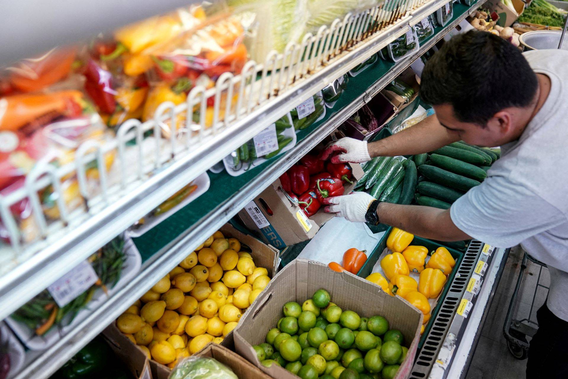 Supermercado em Washington, nos EUA - 19/08/2022 (Foto: REUTERS/Sarah Silbiger)
