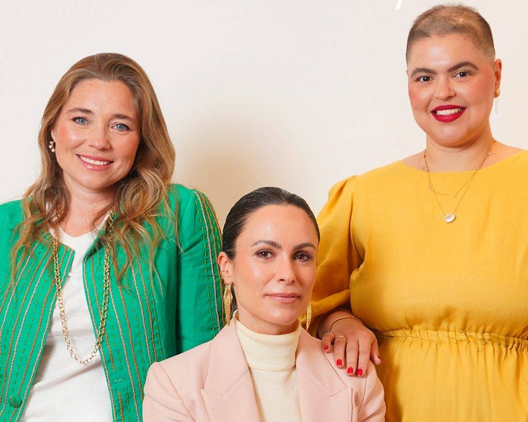 Sissi Freeman, da Granado, ao lado de Patrícia Camargo e Luciana Navarro, da Care Natural Beauty (Foto: Divulgação)