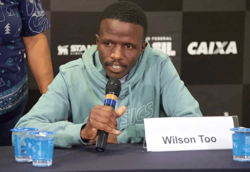 Wilson Too, vencedor da prova masculina da São Silvestre 2024 (Foto: Gabriel Pereira/FCL)