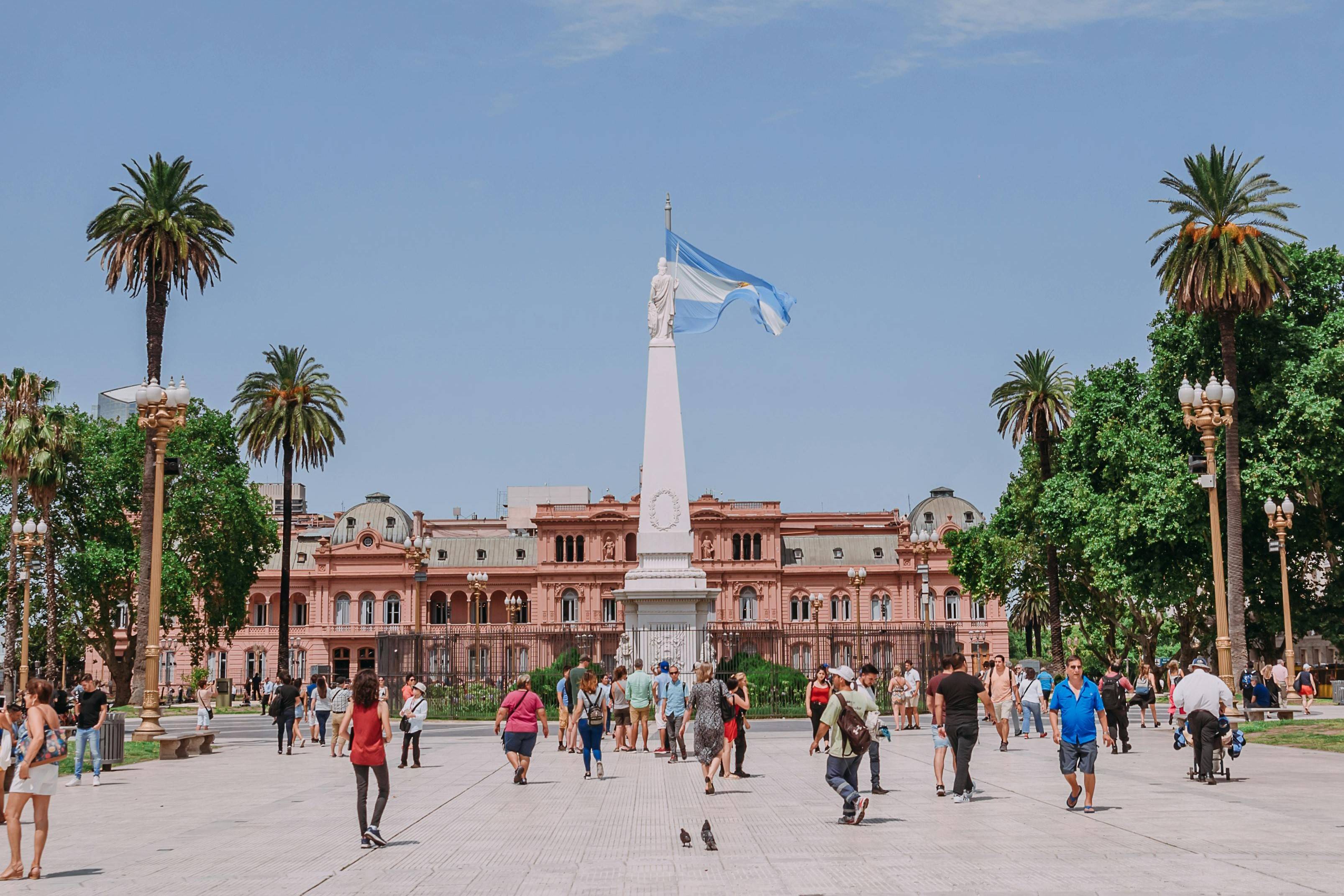 Casa Rosada, em Buenos Aires, Argentina. (Foto: Vinicius Garcia/ Pexels)