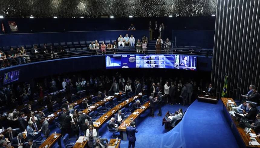 Plenário do Senado Federal (Foto: Antônio Cruz/Agência Brasil)