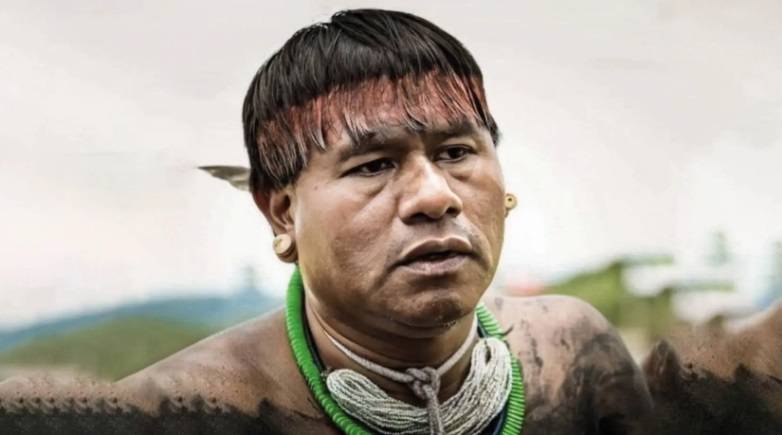 O líder indígena José Acácio Serere Xavante, conhecido como cacique Serere (Foto: Reprodução/redes sociais)