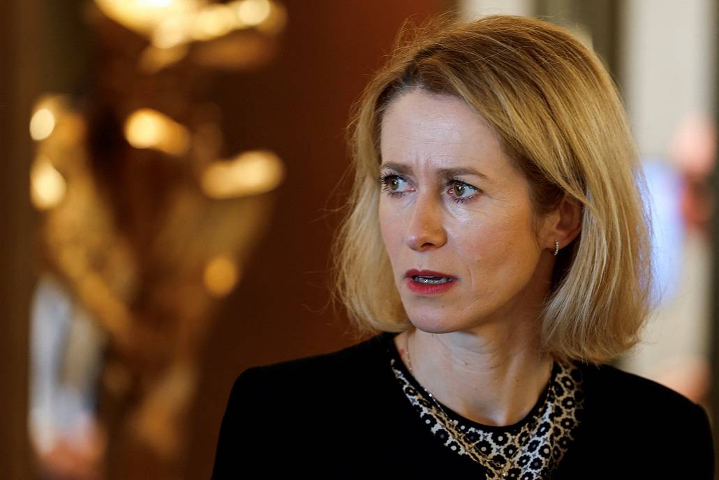Chefe de política externa da União Europeia, Kaja Kallas, em Riad, Arábia Saudita
12/01/2025
REUTERS/Hamad I Mohammed