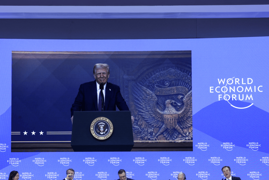 Donald Trump em Davos