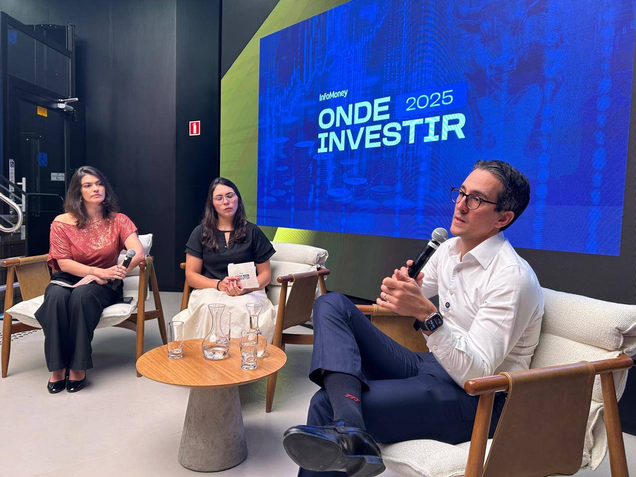 Fernando Ferreira, estrategista-chefe e head do Research da XP, em painel do Onde Investir 2025 (Foto: InfoMoney)