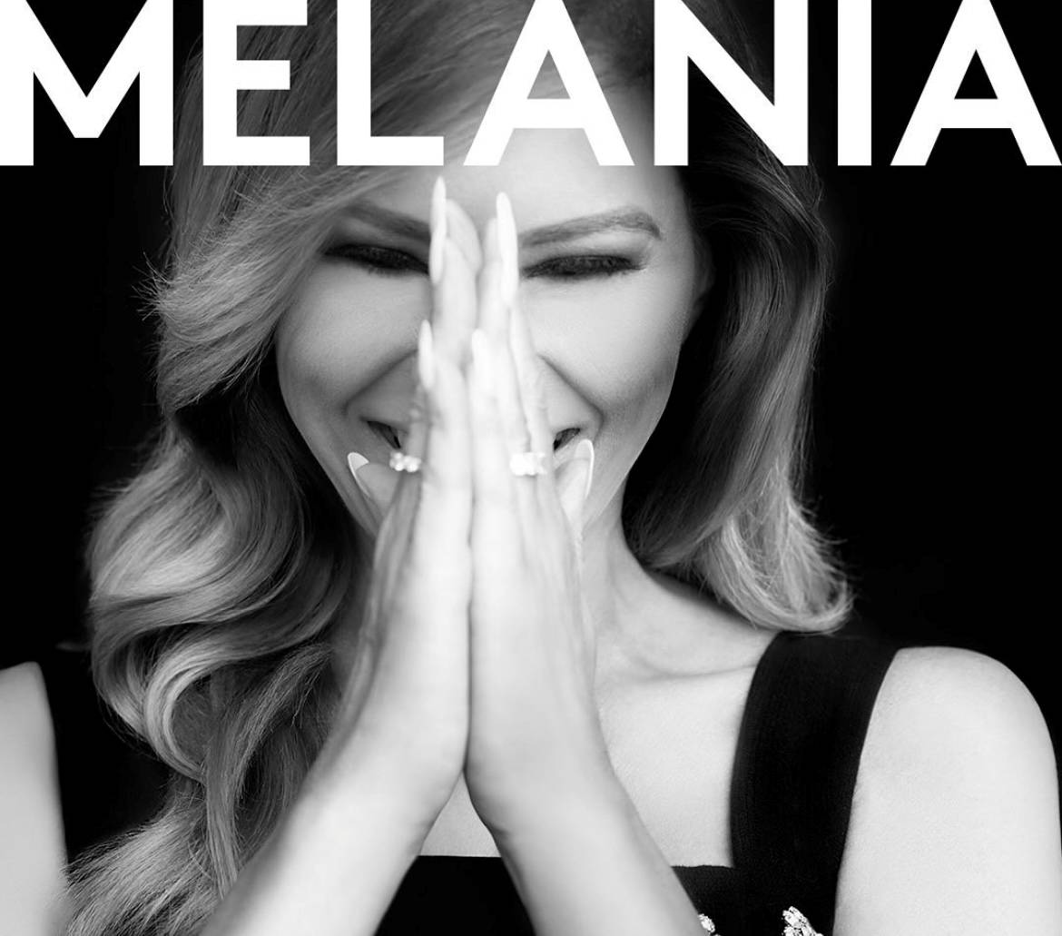 Anúncio da memecoin de Melania Trump (Reprodução)