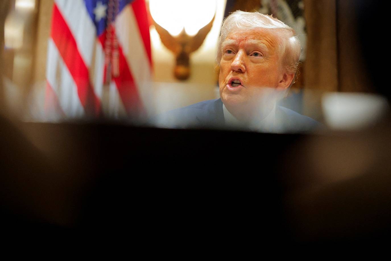 Trump realiza primeira reunião de gabinete
26/02/2025
REUTERS/Brian Snyder