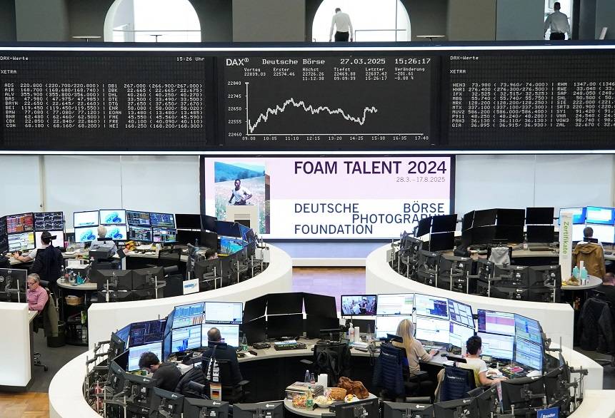 Bolsa de Frankfurt
27/03/2025. REUTERS/Staff