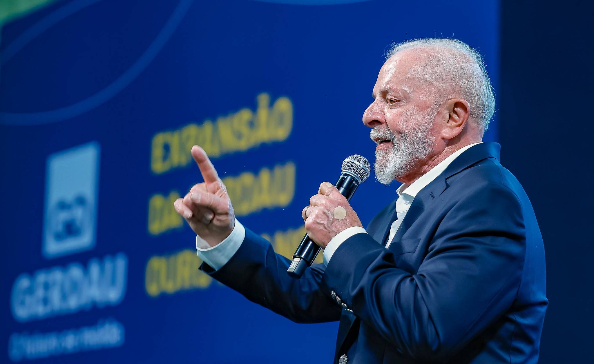 Presidente da República, Luiz Inácio Lula da Silva, durante cerimônia de inauguração do novo laminador para expansão da produção de aço em Minas Gerais. Ouro Branco - MG

 

Foto: Ricardo Stuckert / PR