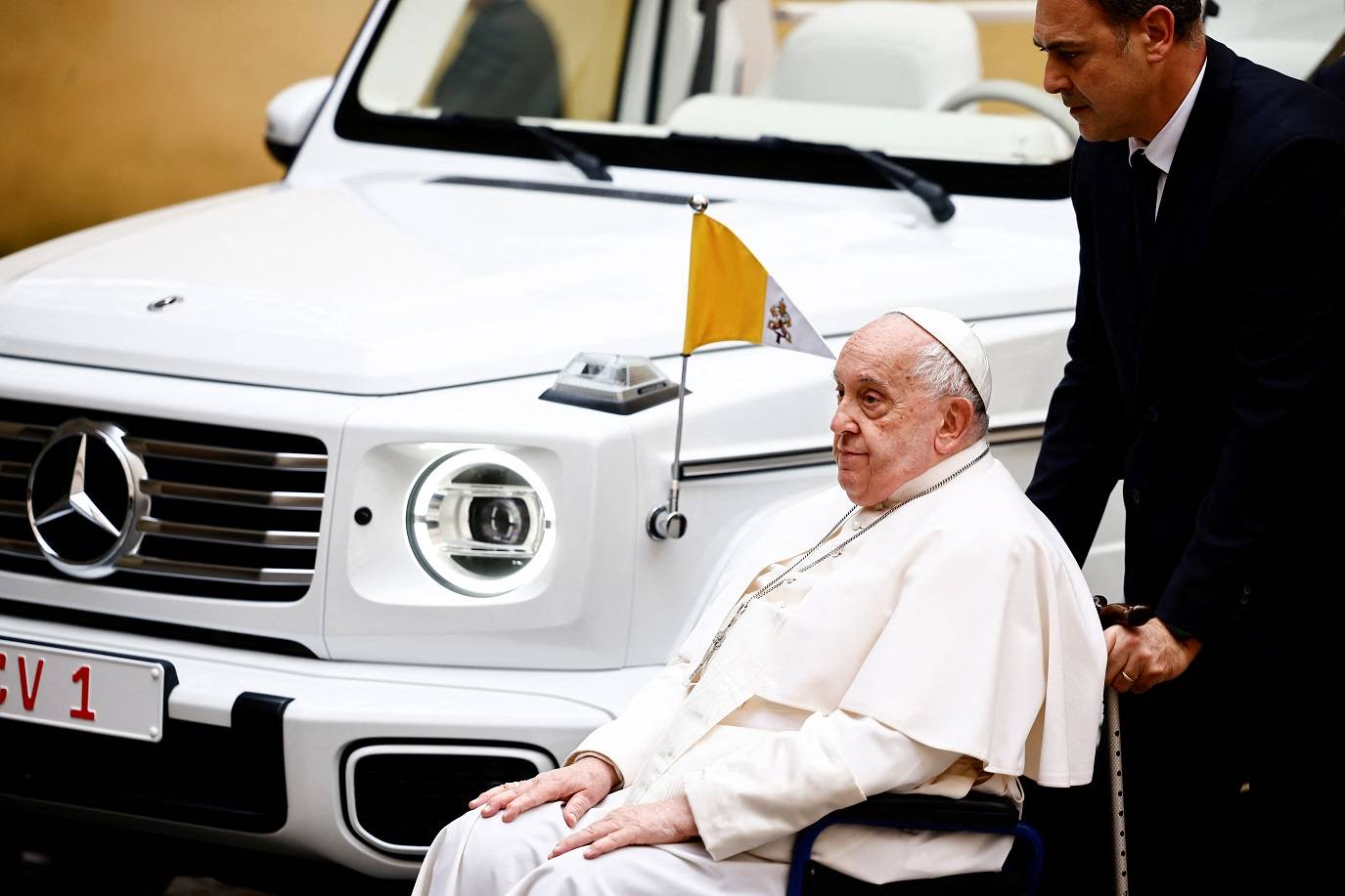 Papa Francisco no Vaticano
04/12/2024 REUTERS/Yara Nardi