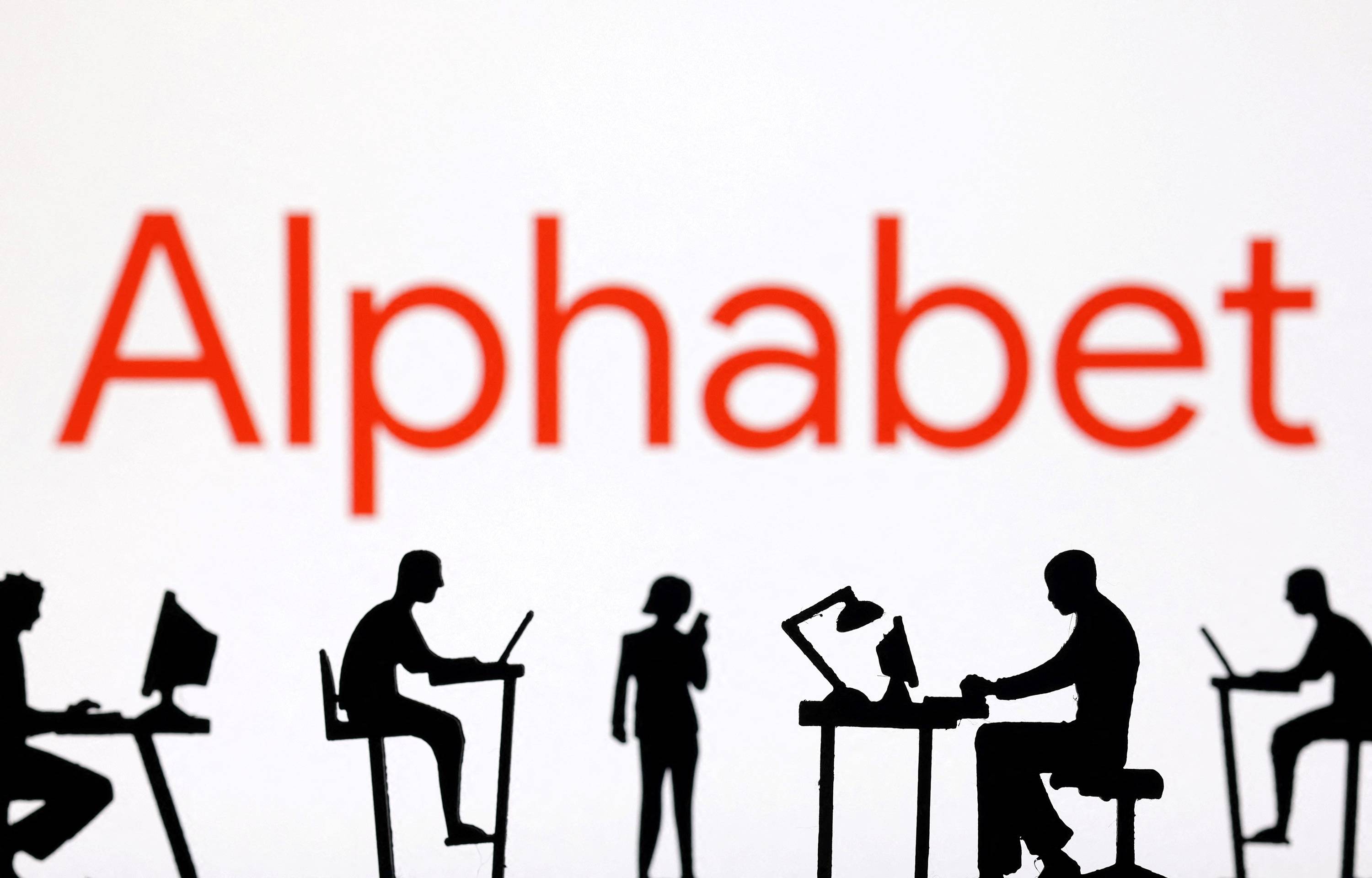 Logo da Alphabet 
19/2/2024 REUTERS/Dado Ruvic/Ilustração/Arquivo