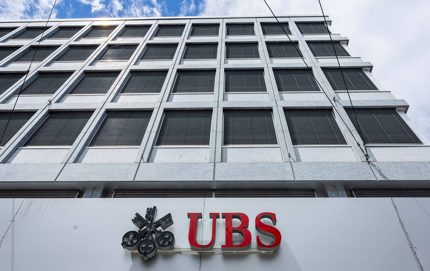 Agência do UBS em Lucerna, na Suíça
14/06/2024
REUTERS/Denis Balibouse