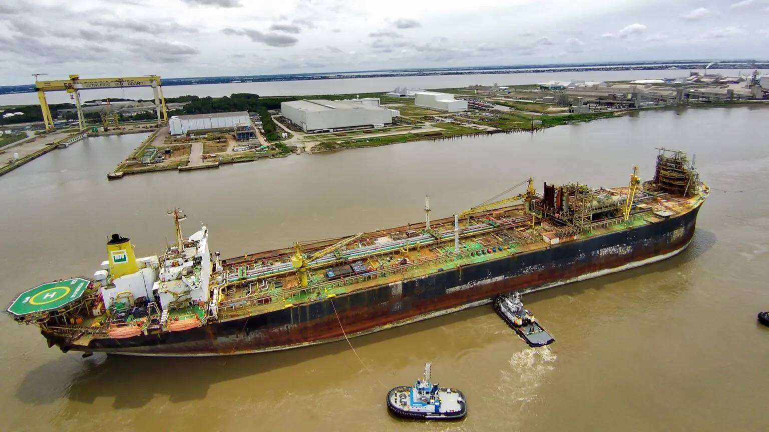 Plataforma P-32 | Imagem: Divulgação Gerdau
