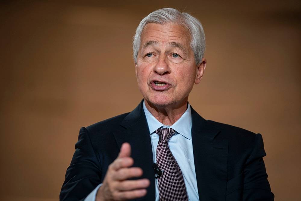 Jamie Dimon, diretor executivo do JPMorgan Chase & Co. Fotógrafo: Al Drago/Bloomberg