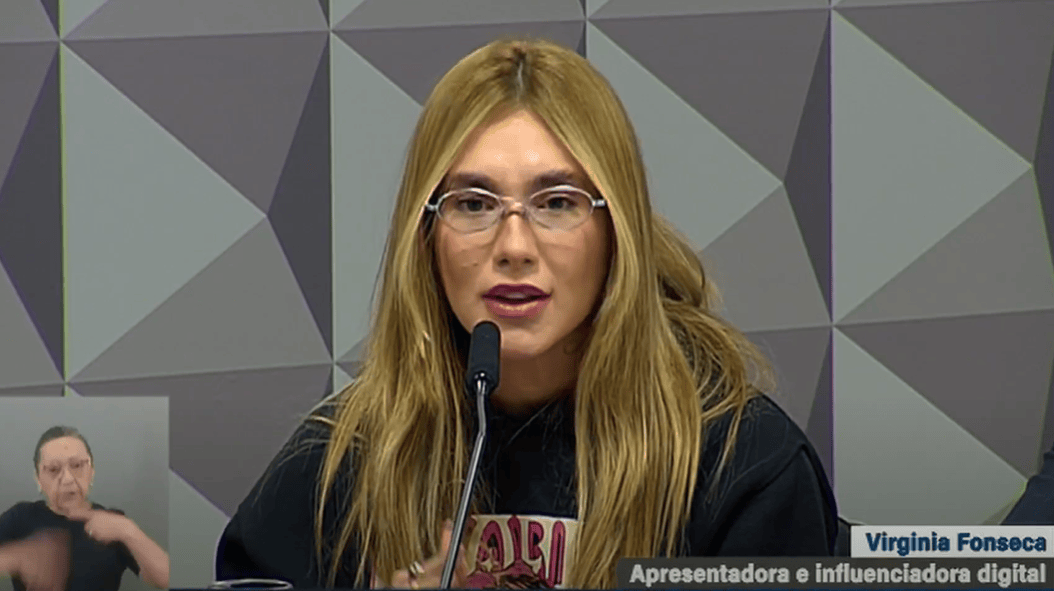 Virgínia Fonseca presta depoimento à CPI das Bets