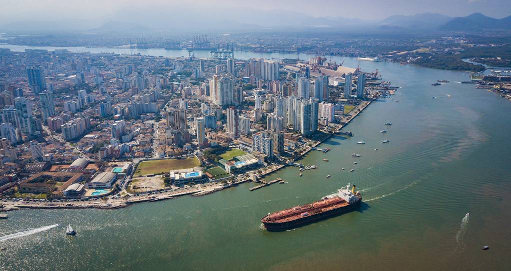 Porto Organizado de Santos (Foto: Divulgação)