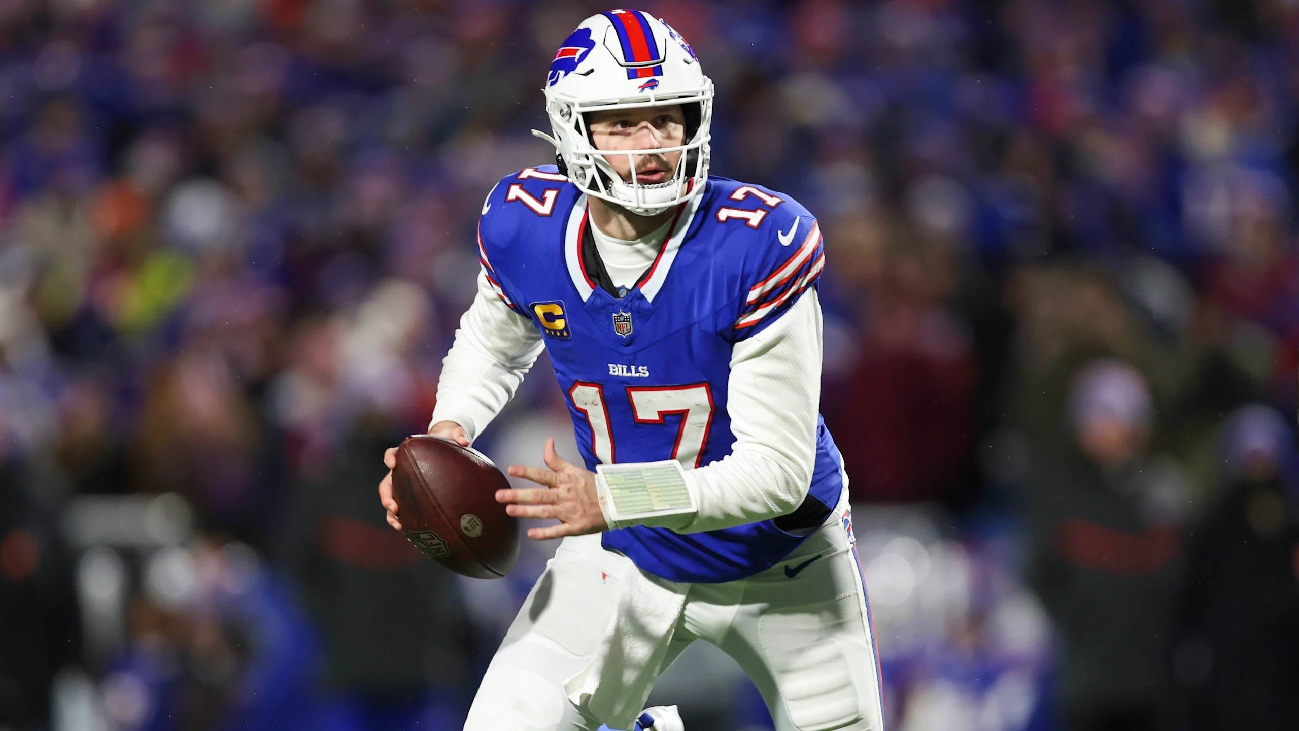 Josh Allen, QB do Bills (Foto: Perry Knotts/NFL)